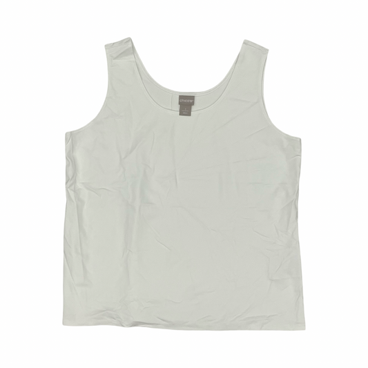 Tank Top By Chicos In Cream, Size:Xl