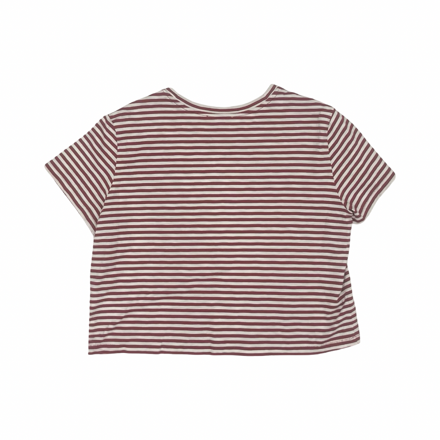 Top Ss By Madewell In Red & White, Size:M
