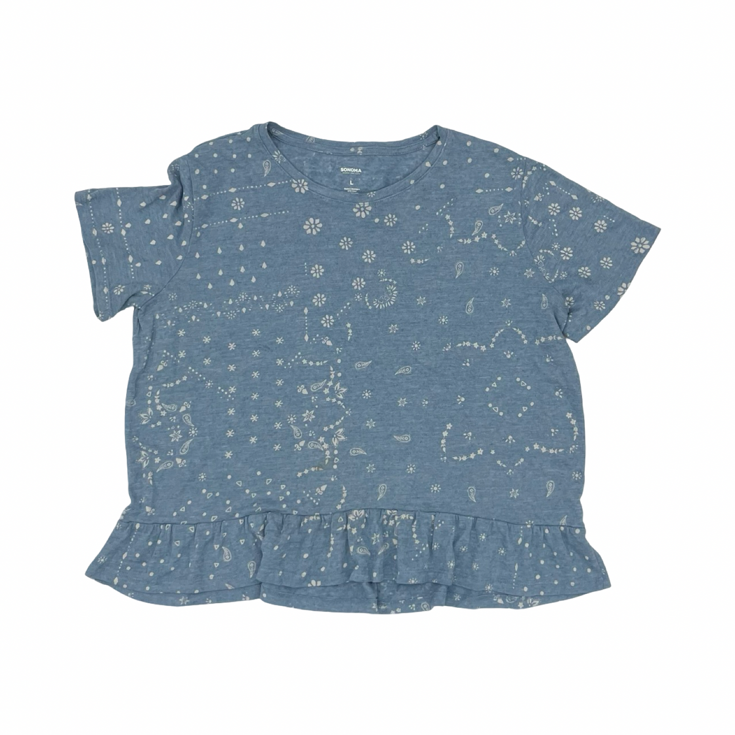 Top Ss By Sonoma In Blue, Size:L