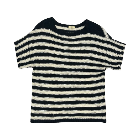 Sweater Ss By Kori America In Black & White, Size:M