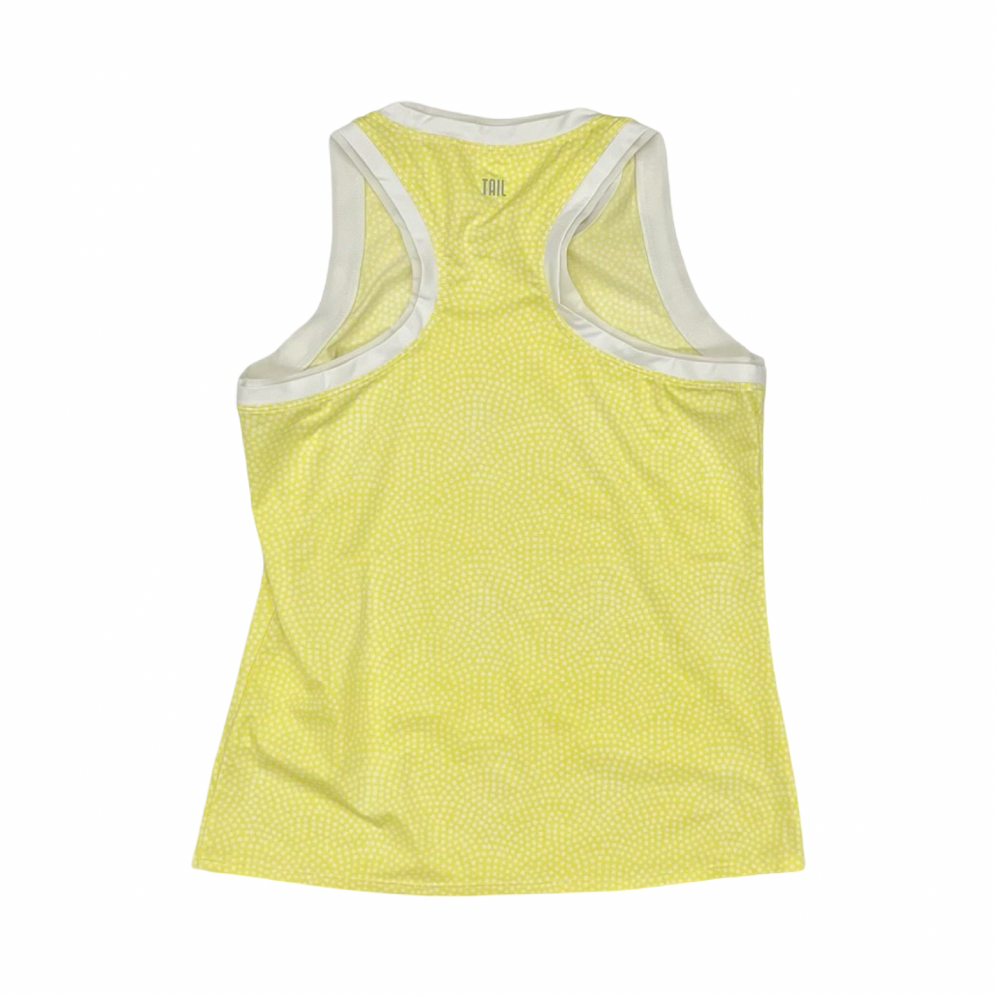 Athletic Tank Top By Tail In Yellow, Size:M