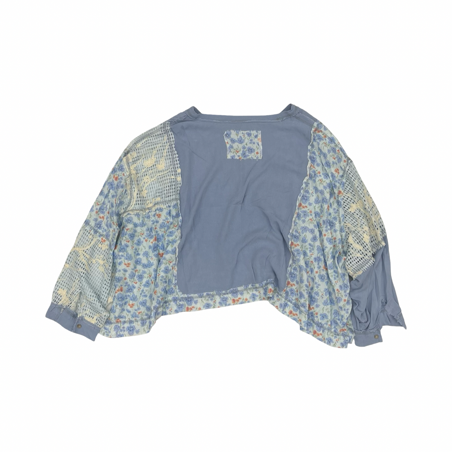 Top Ls By Pol In Blue, Size:S