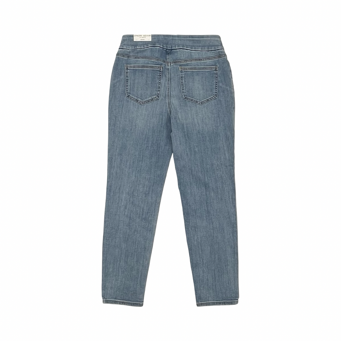 Jeans Jeggings By Chicos In Blue Denim, Size:6