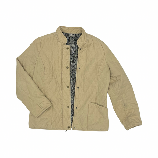 Jacket Other By Croft And Barrow In Tan, Size:M