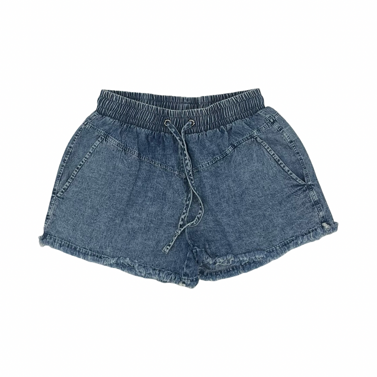 Shorts By White Birch In Blue Denim, Size:S