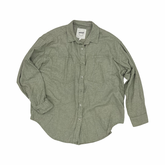 Top Ls By Aerie In Green, Size:S
