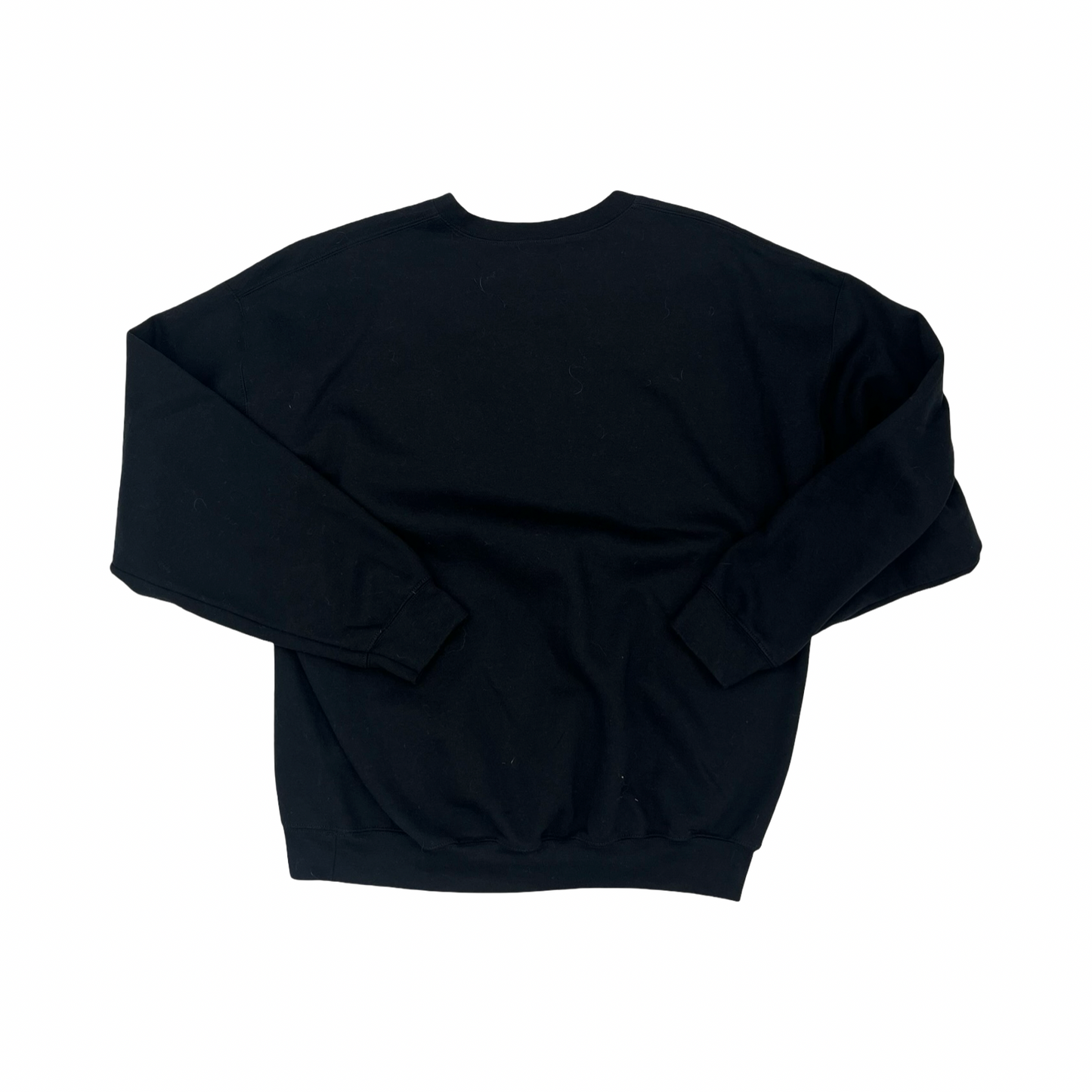 Sweatshirt Crewneck By Gildan In Black, Size:Xl