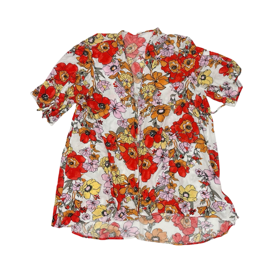 Kimono By Maurices In Floral Print, Size:L