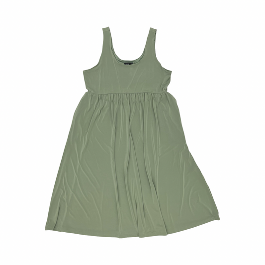 Dress Party Midi By Simply Vera In Green, Size:Xxl