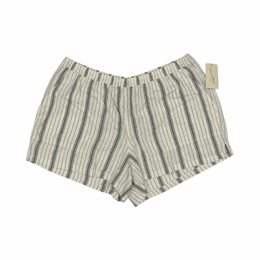 Shorts By Universal Thread In Cream & Grey, Size:Xxl