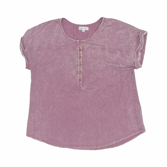 Top Ss By Grace & Lace In Purple, Size:L