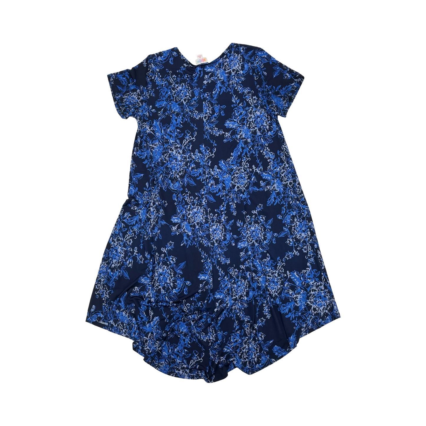 Dress Casual Short By Lularoe In Blue, Size:M