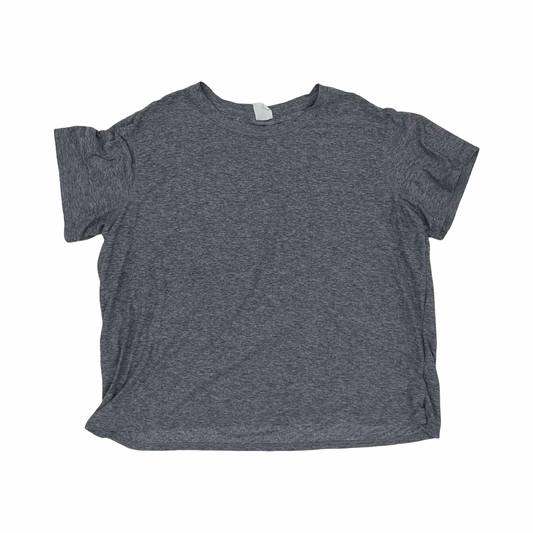 Athletic Top Ss By Athletic Works In Grey, Size:L