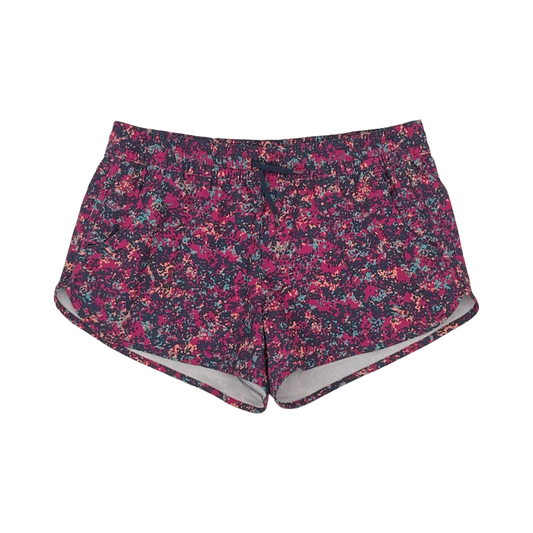 Athletic Shorts By Columbia In Grey & Pink, Size:L