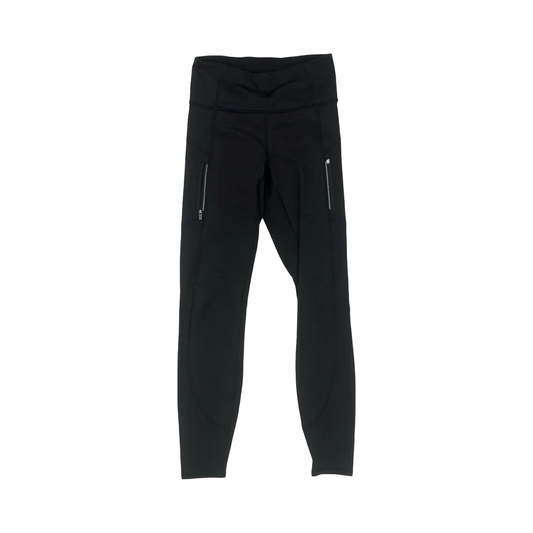 Athletic Leggings By Athleta In Black, Size:Xs