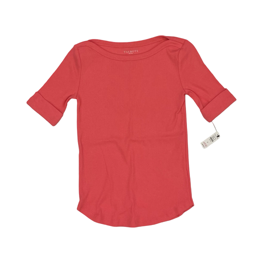 Top Ss By Talbots In Pink, Size:Sp