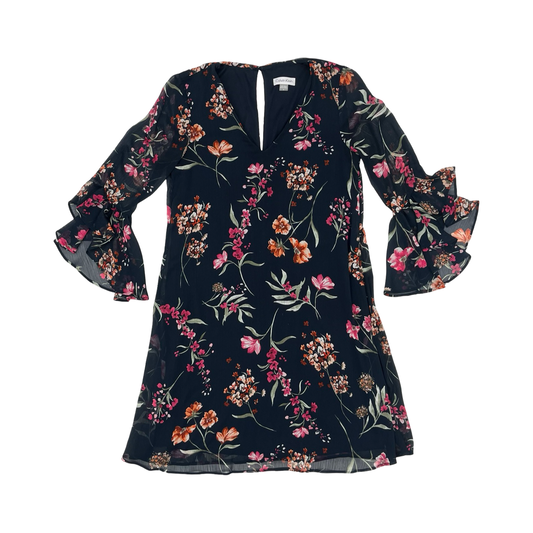 Dress Work By Calvin Klein In Floral Print, Size:2