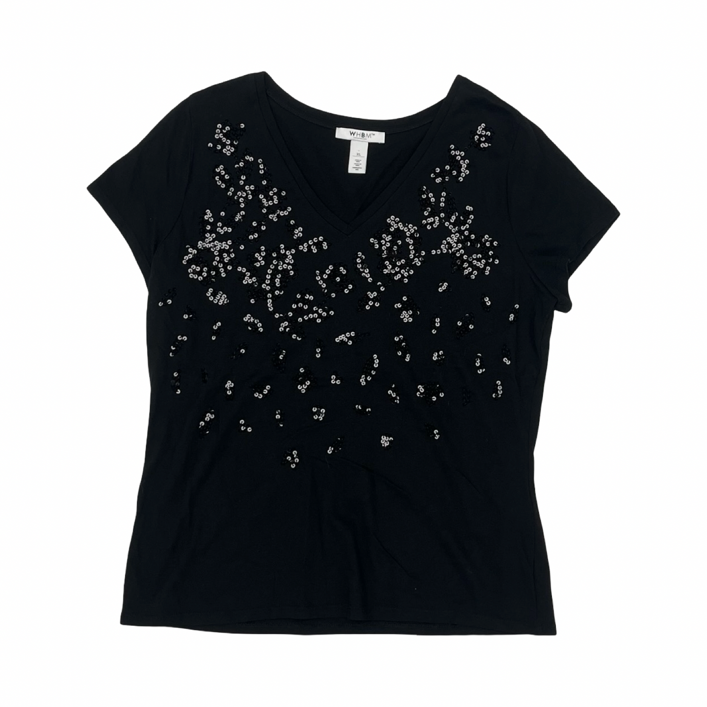 Top Ss By White House Black Market In Black, Size:Xl