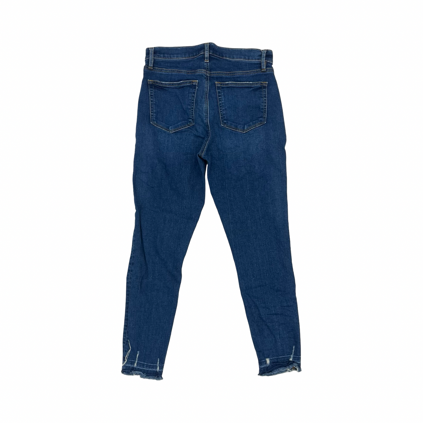 Jeans Skinny By Loft In Blue Denim, Size:6