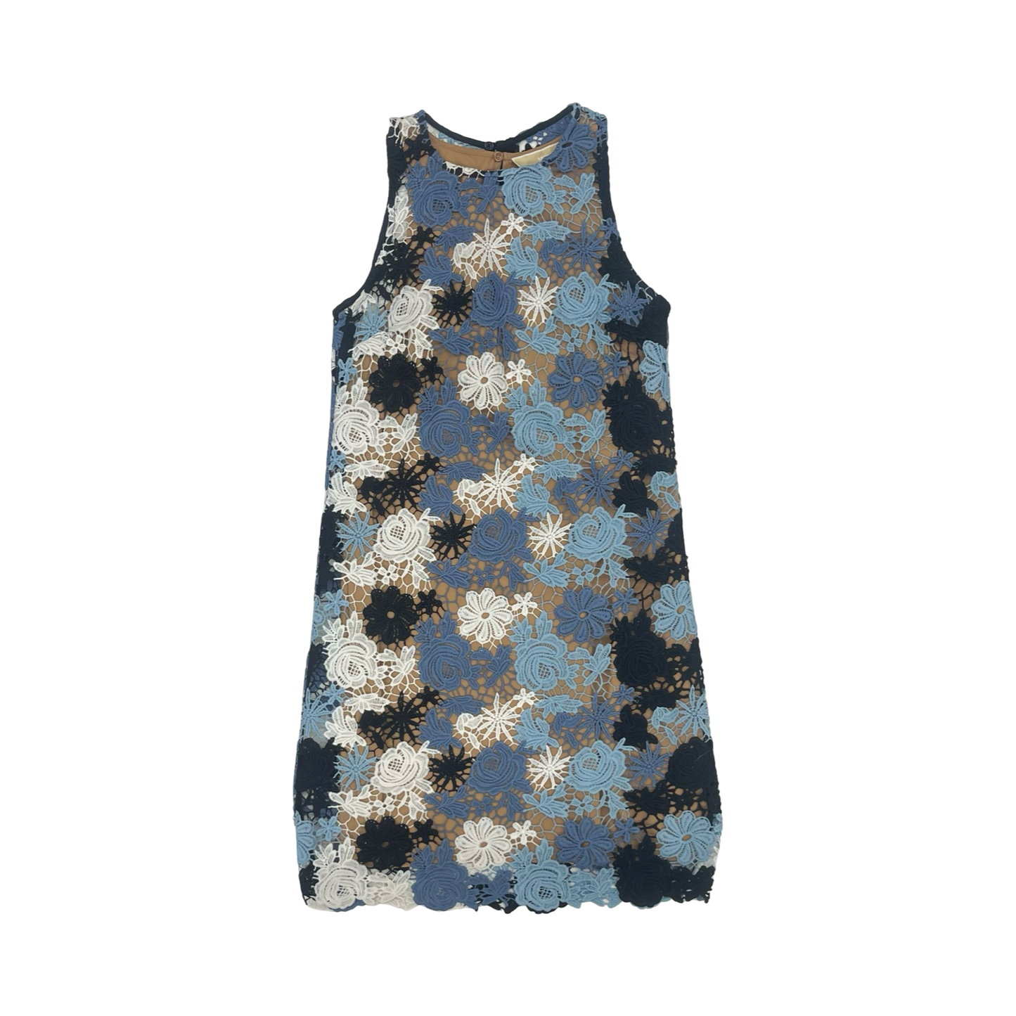 Dress Designer By Michael Kors In Blue, Size:0P