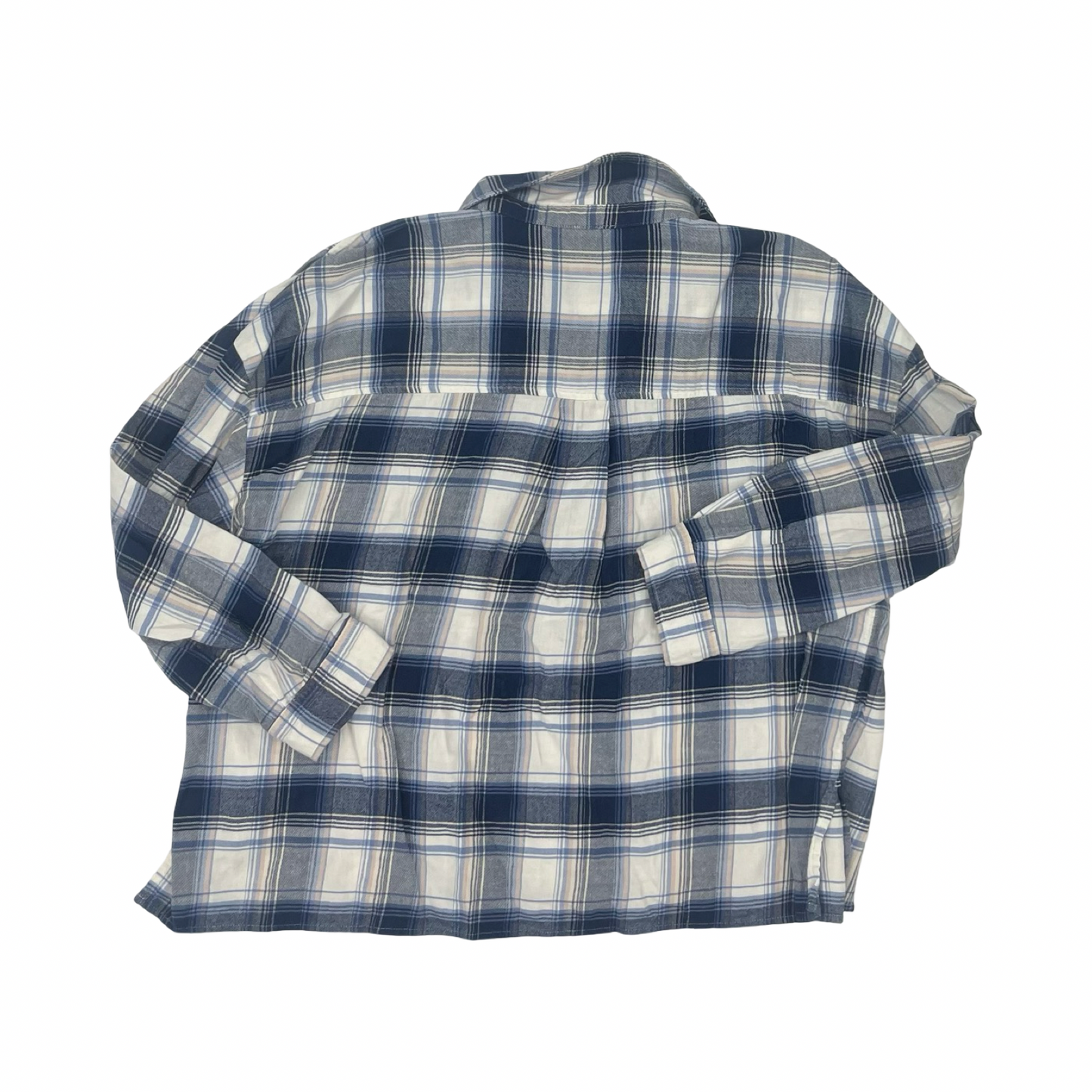 Top Ls By Madewell In Blue & White, Size:Xl