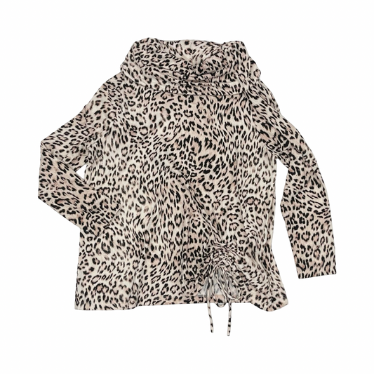 Top Ls By Emaline In Black & Pink, Size:Lp