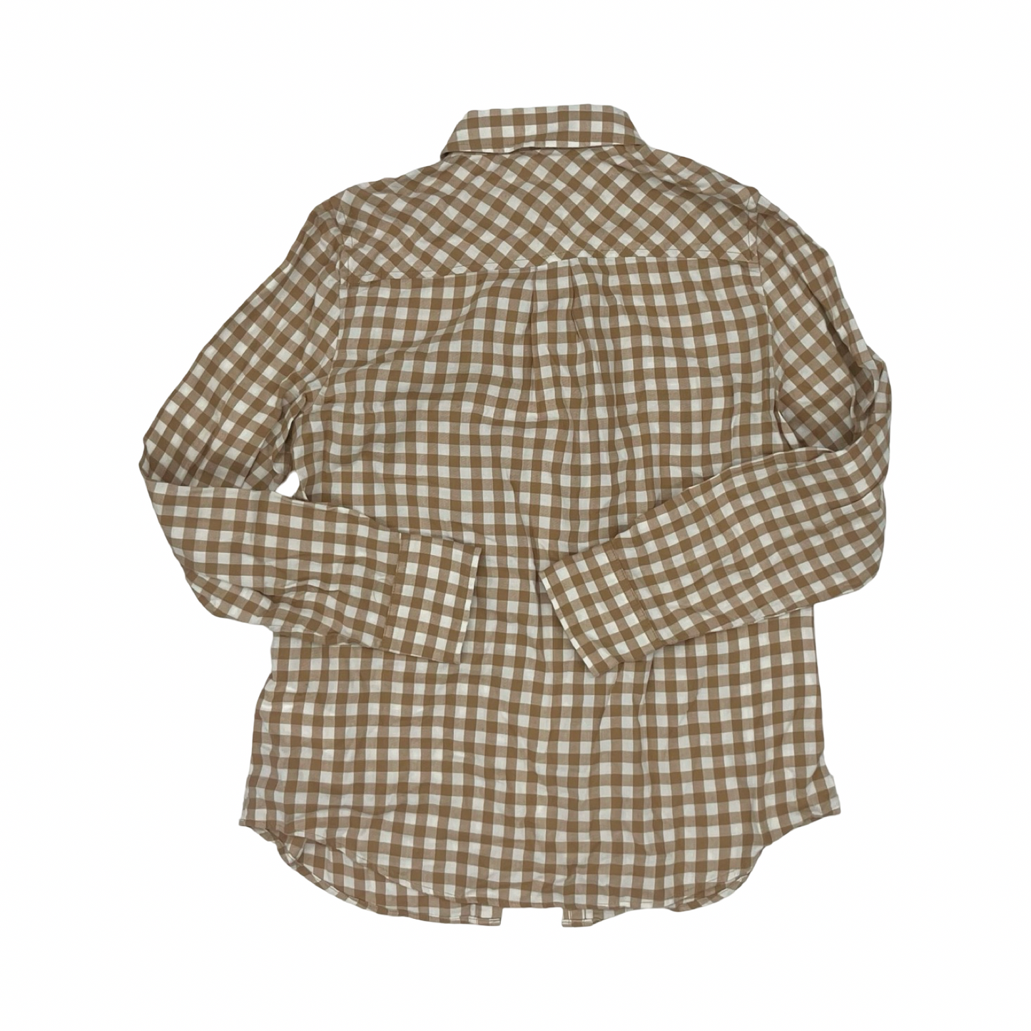 Top Ls By J. Crew In Brown & Cream, Size:S