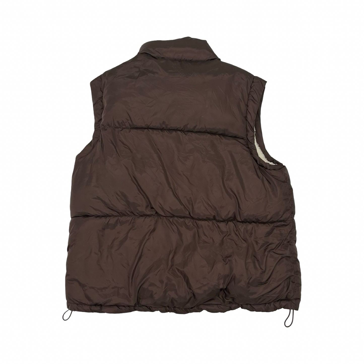 Vest Puffer & Quilted By Ci Sono In Brown, Size:Xl