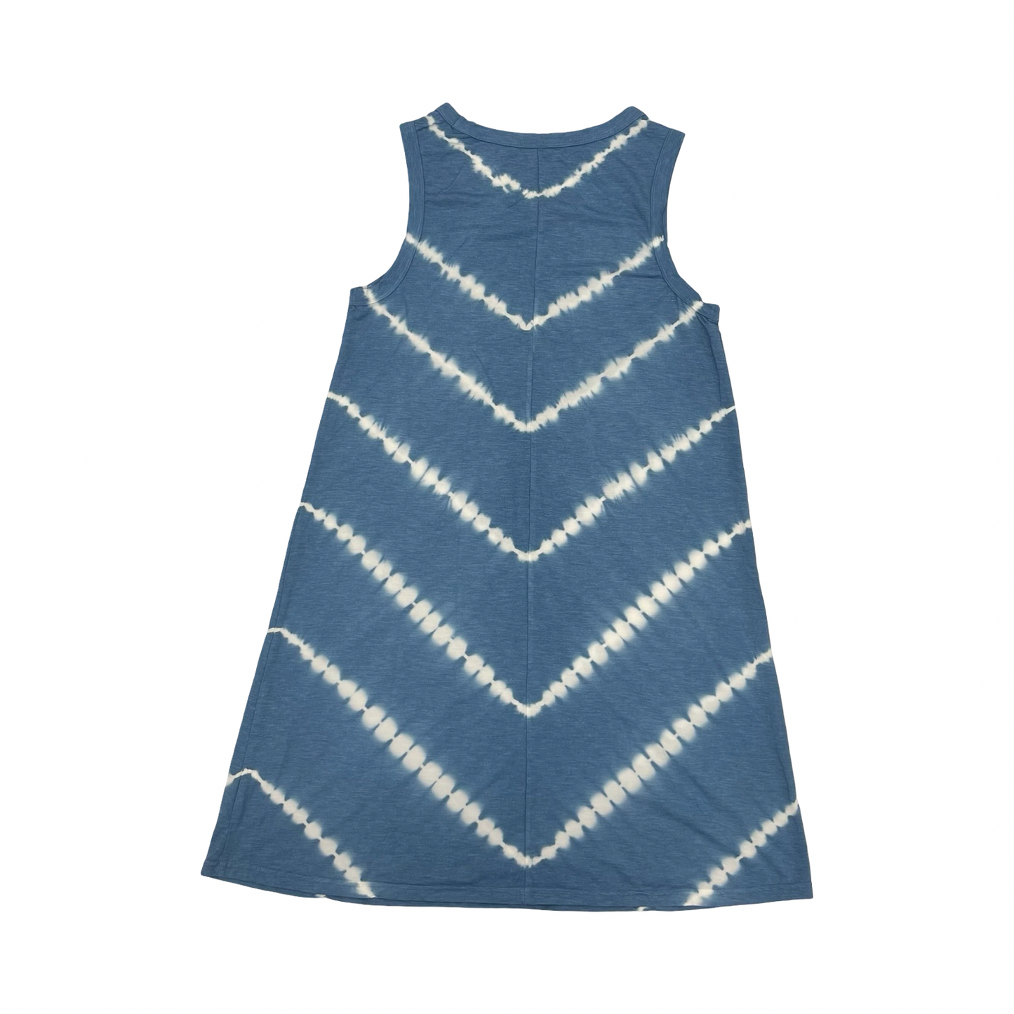 Dress Casual Short By Te Verde In Blue & White, Size:S