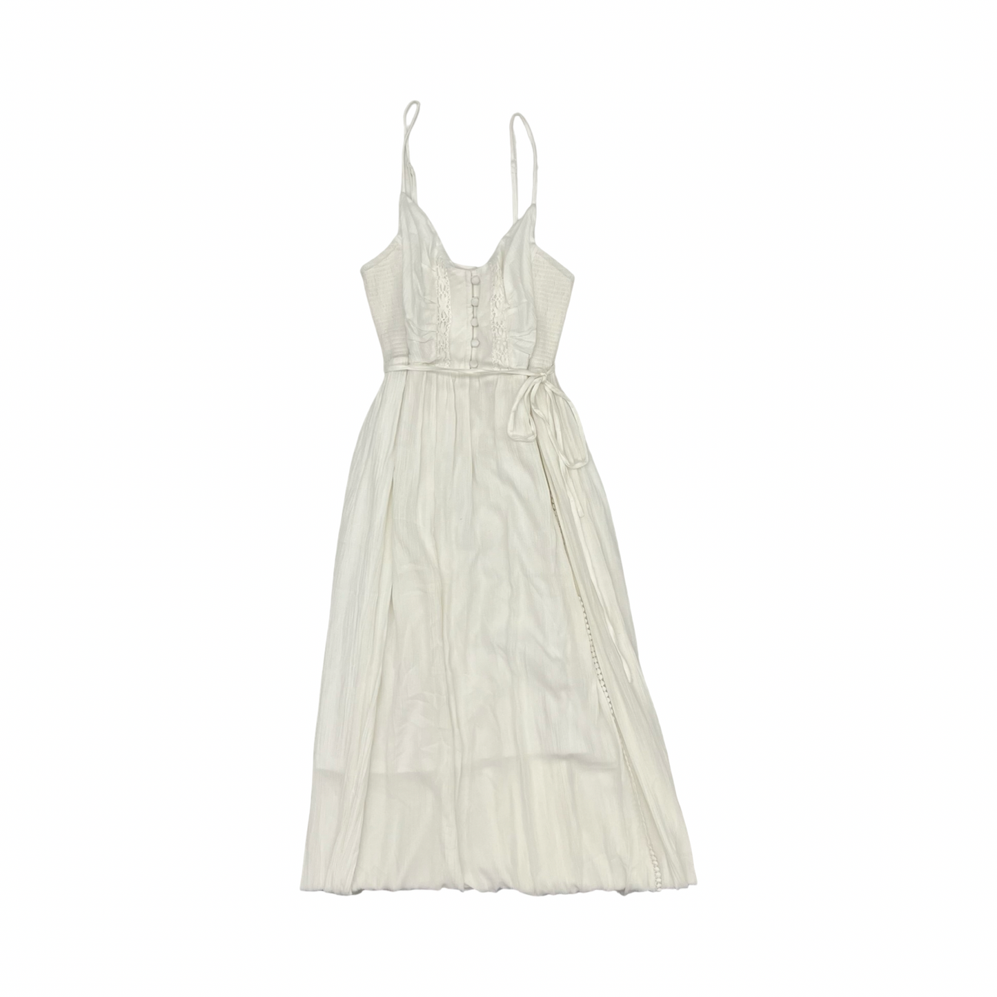 Mat Dress By Motherhood In Cream, Size:Xl