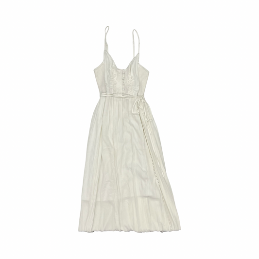 Mat Dress By Motherhood In Cream, Size:Xl