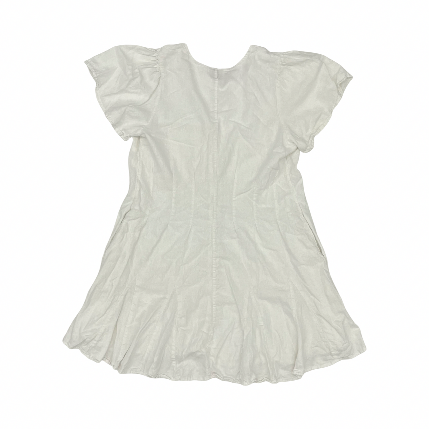 Dress Casual Short By Universal Thread In Cream, Size:Xxl