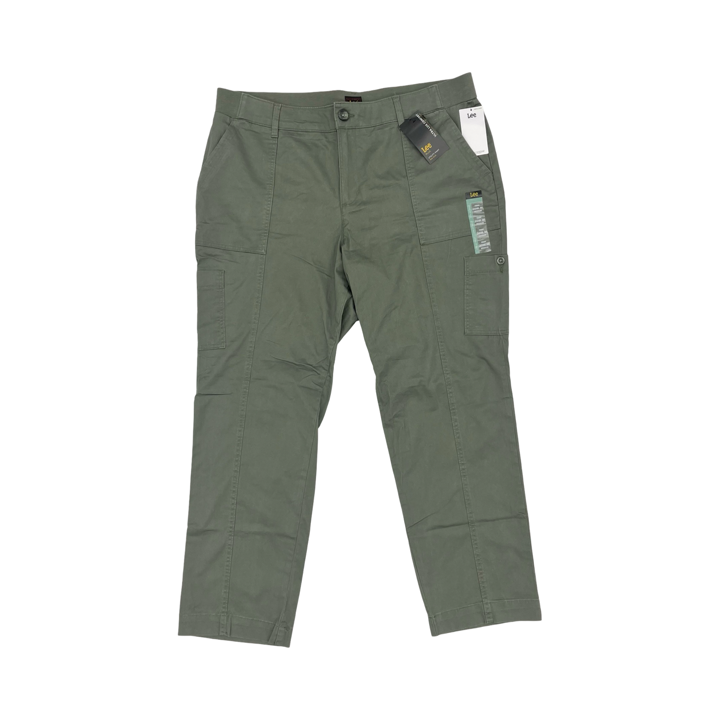 Pants Cargo & Utility By Lee In Green, Size:20