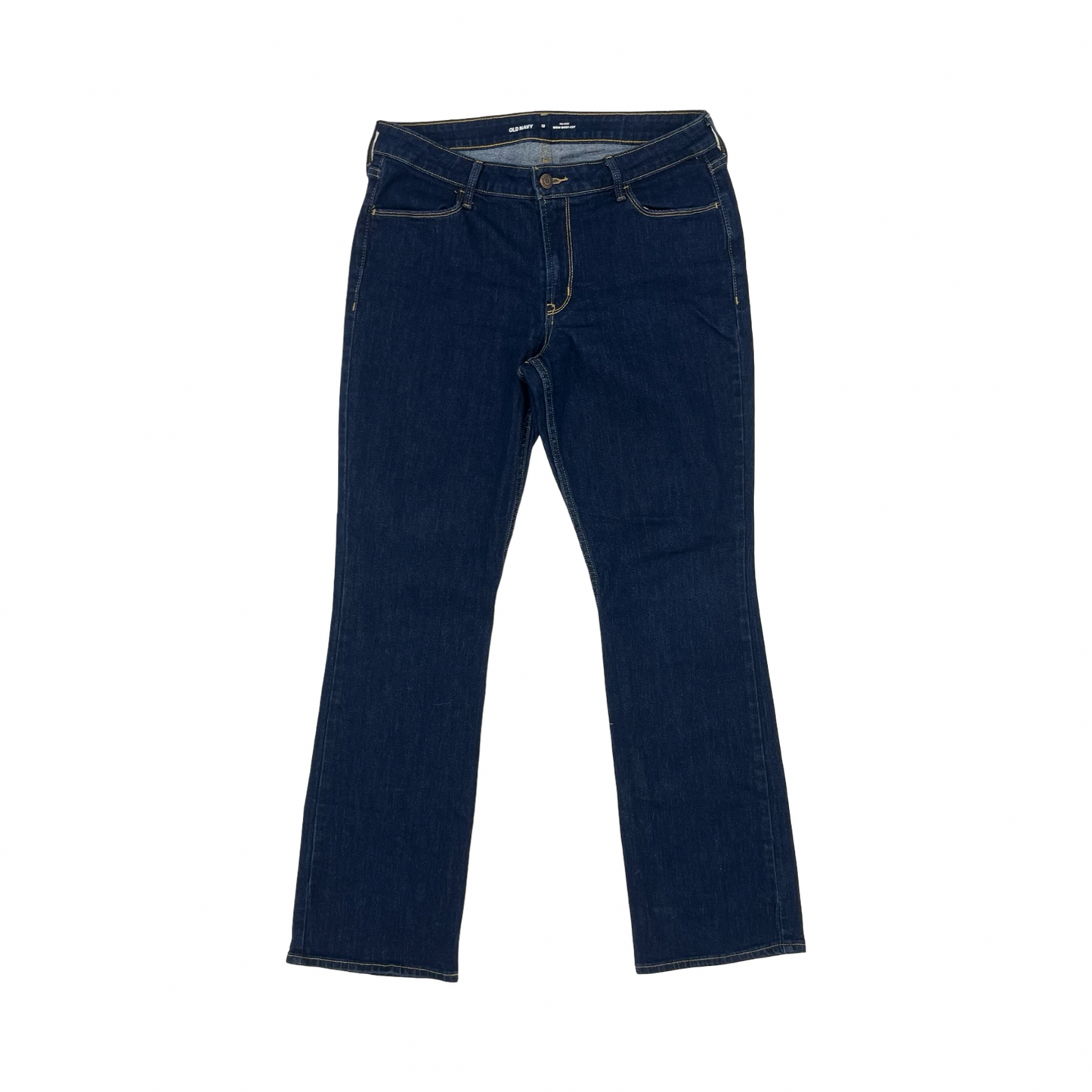 Jeans Flared By Old Navy In Blue Denim, Size:12