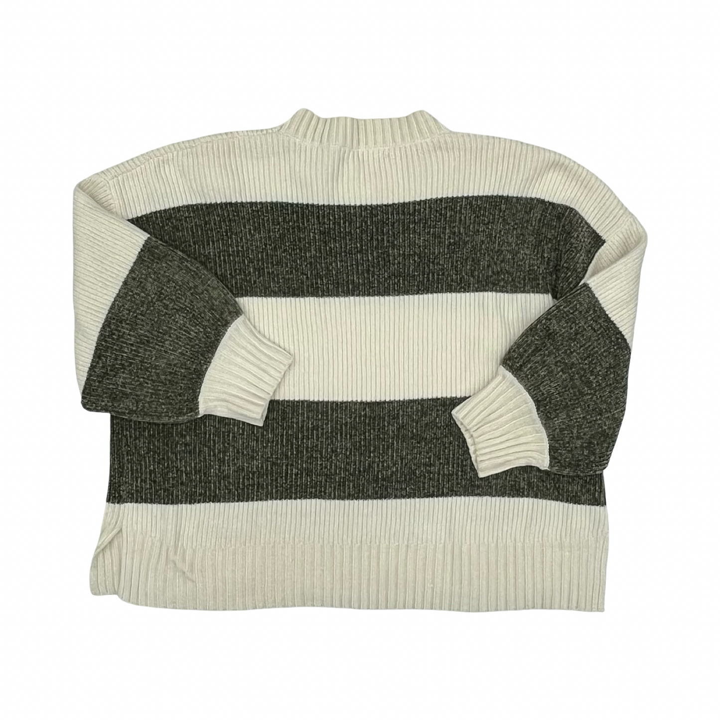 Sweater By Altard State In Cream & Green, Size:M