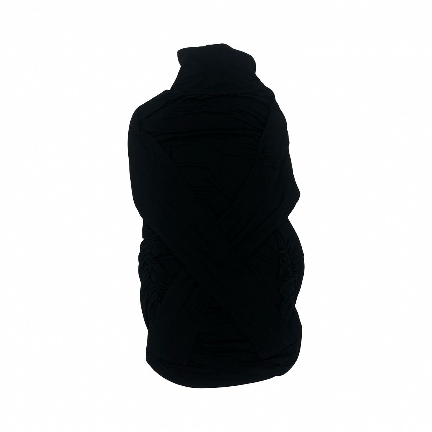 Mat Top Ls By Motherhood In Black, Size:M