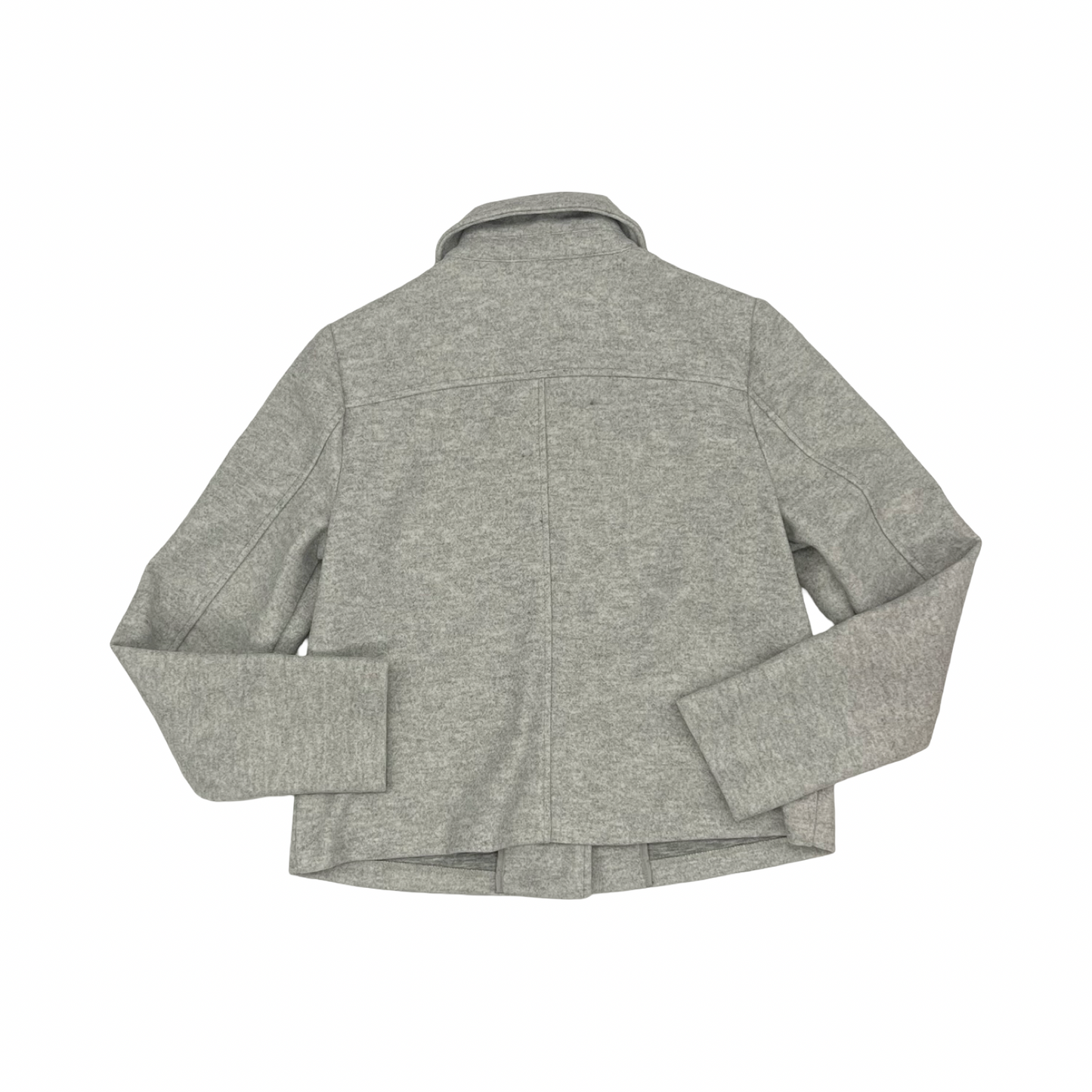 Jacket Shirt By Croft And Barrow In Grey, Size:M