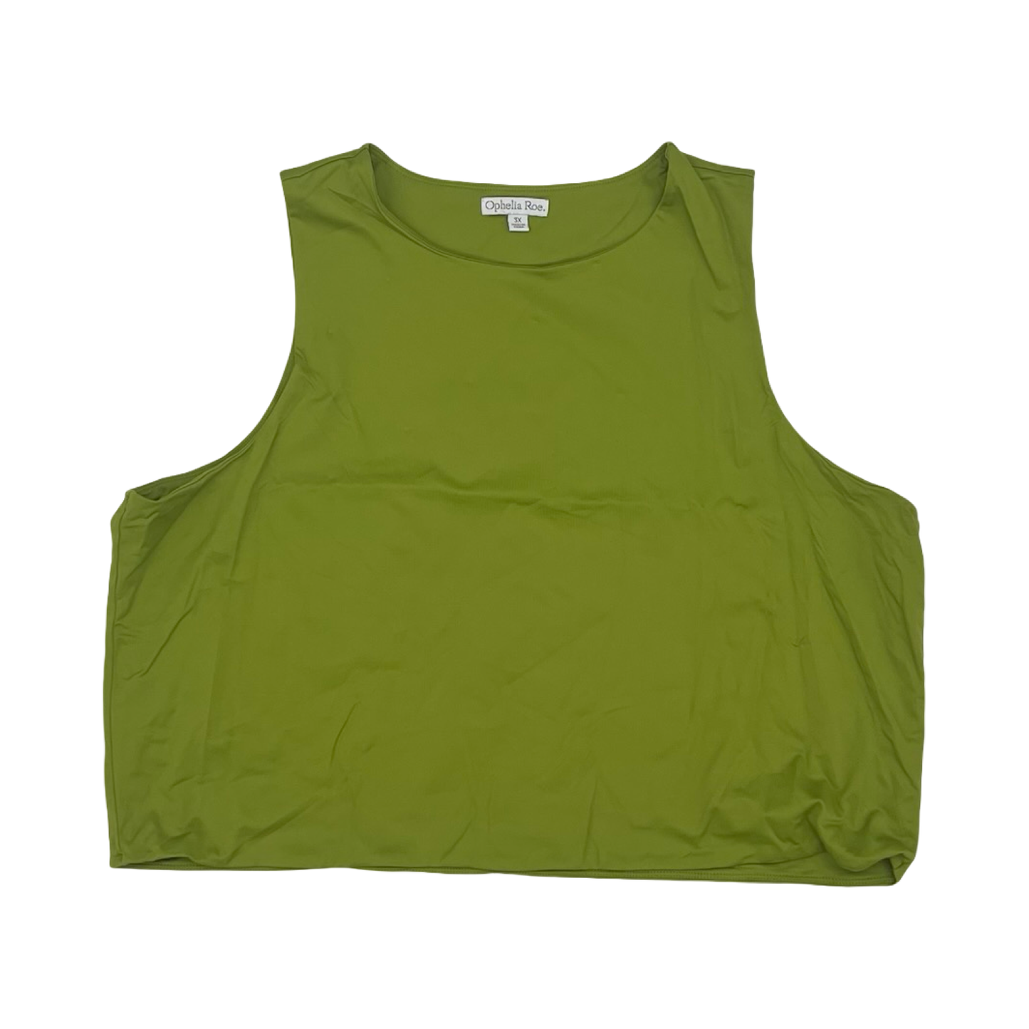 Tank Top By Ophelia Roe In Green, Size:3X