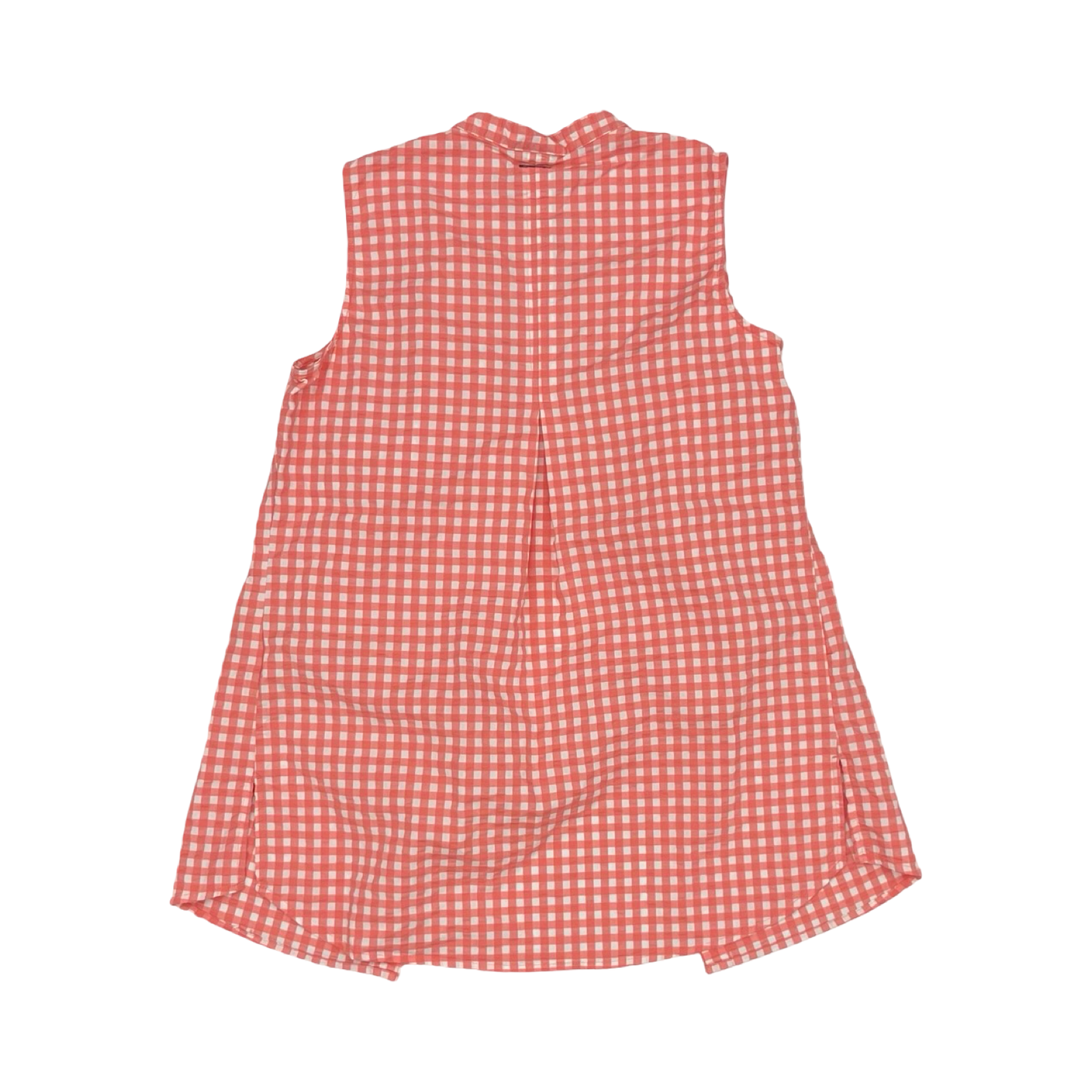 Blouse Sleeveless By Columbia In Red & White, Size:S