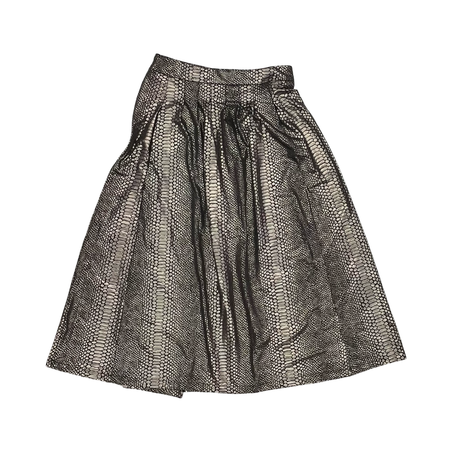 Skirt Midi By Molly Bracken In Snakeskin Print, Size:S
