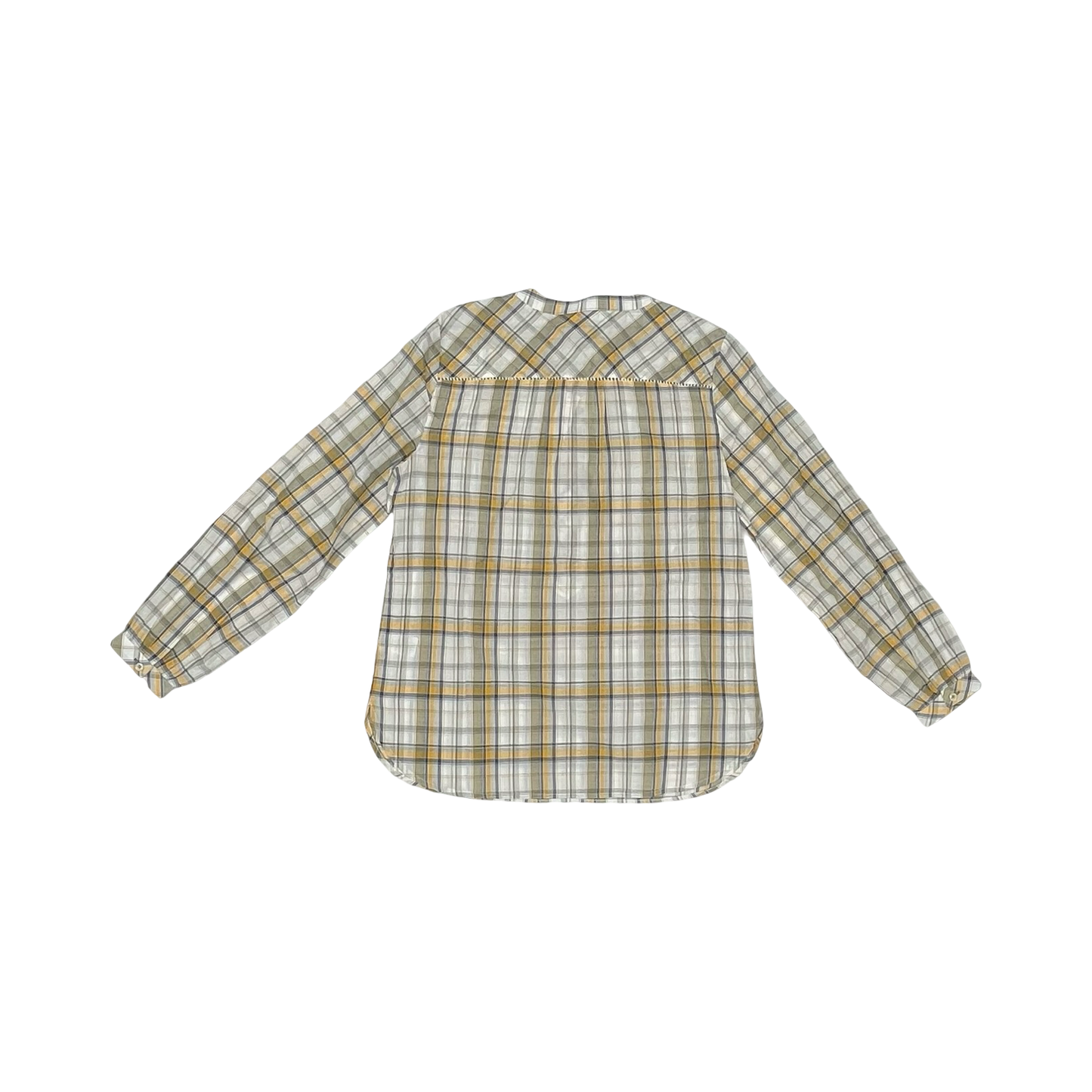 Blouse Ls By Talbots In Yellow, Size:S