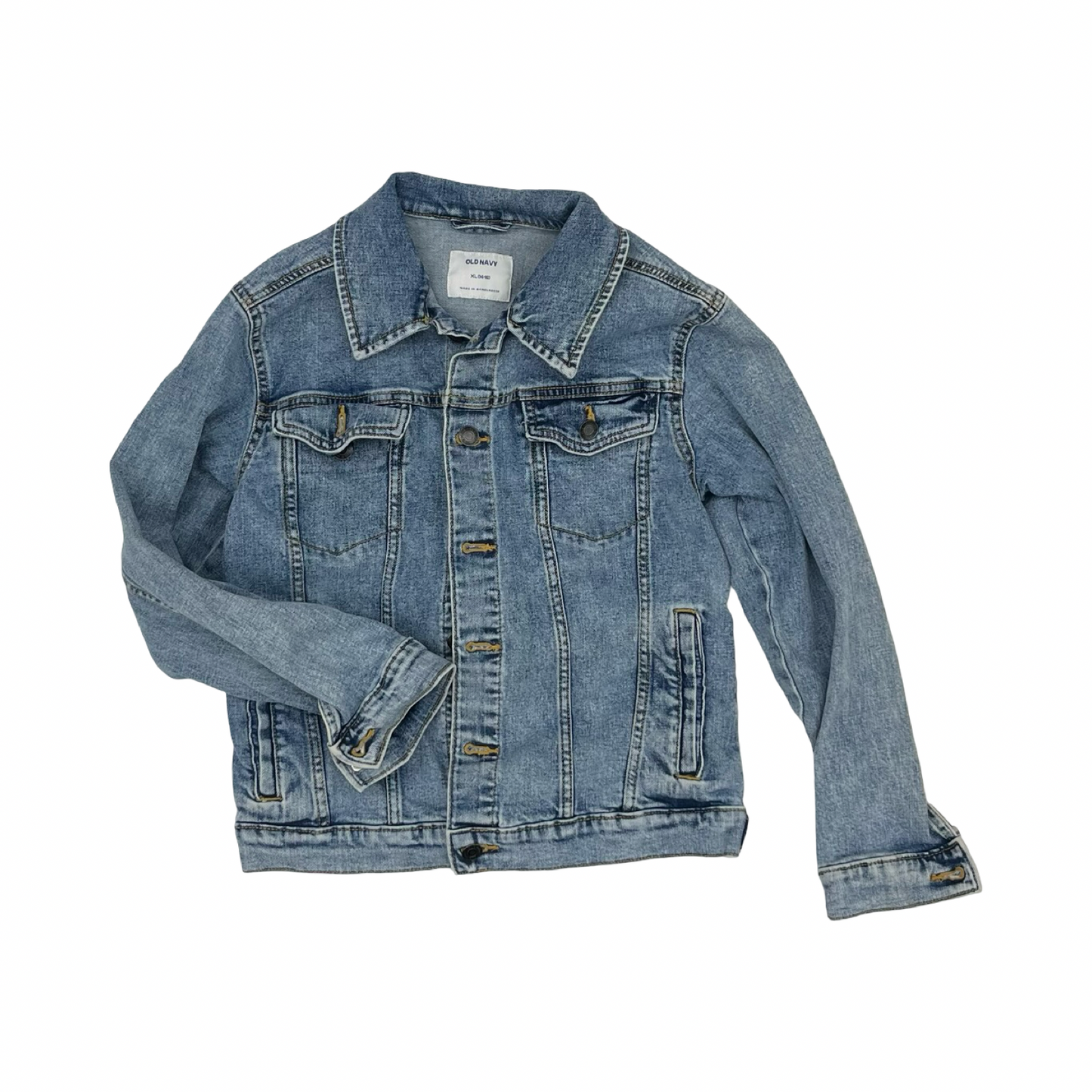 Jacket Denim By Old Navy In Blue Denim, Size:Xl