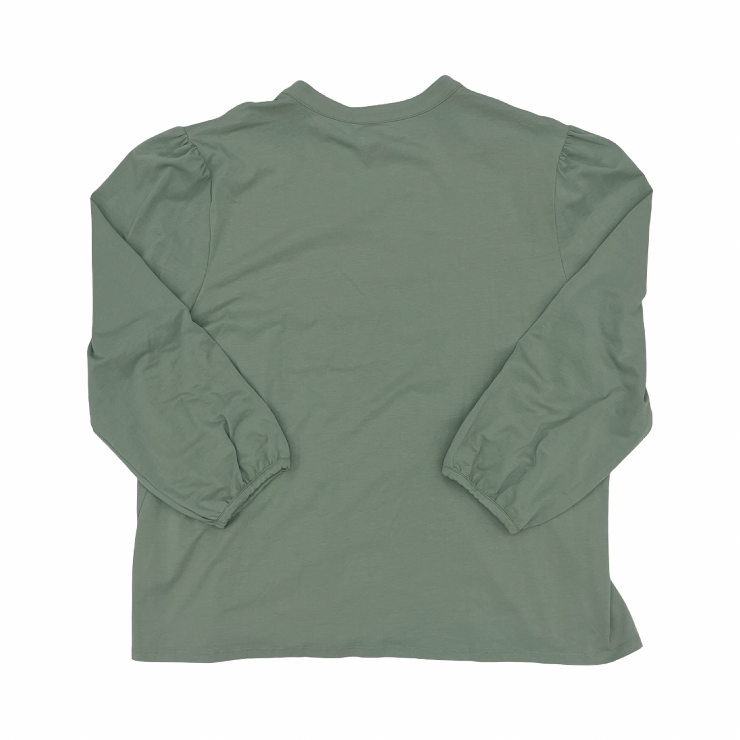 Top Ls By Lands End In Green, Size:Xl