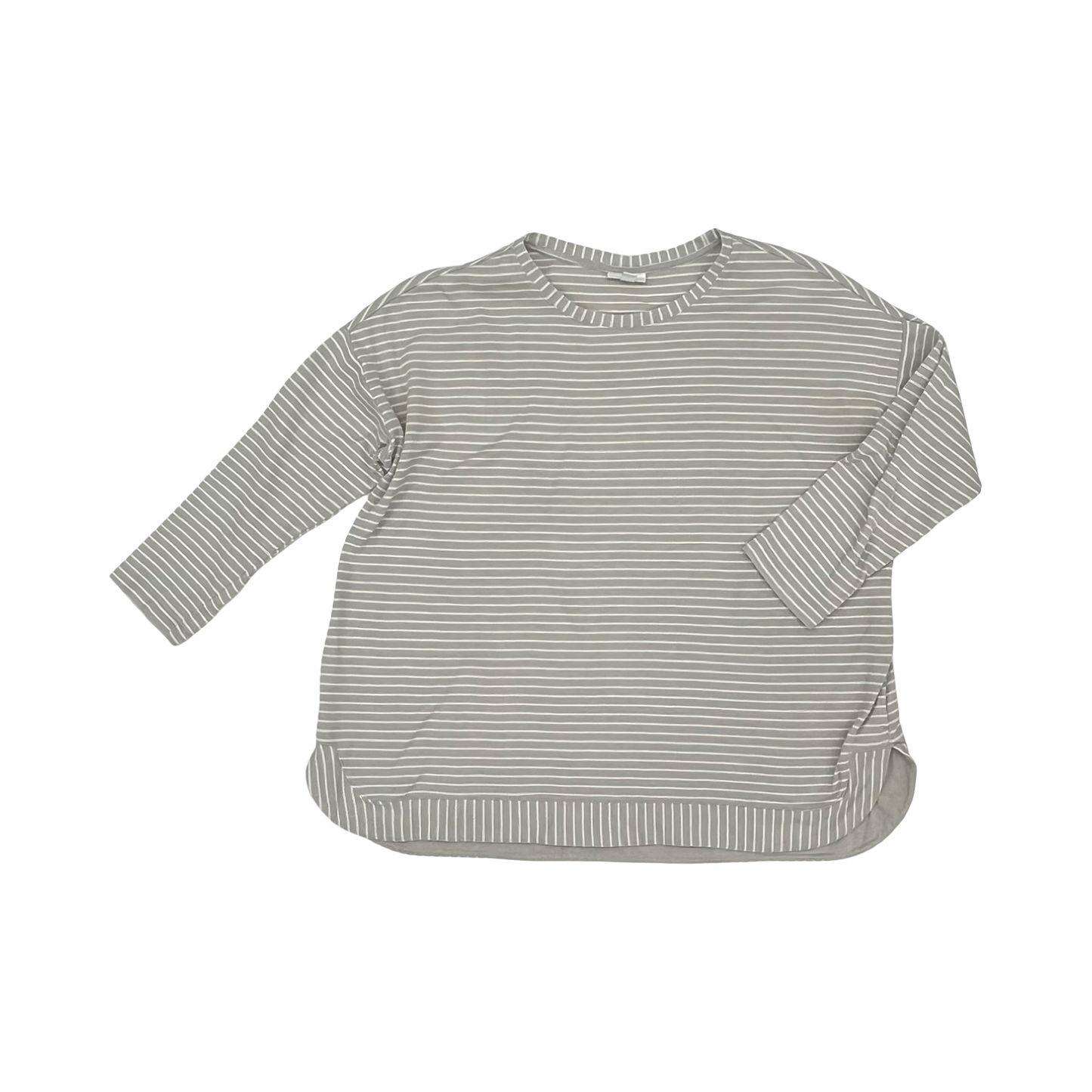 Top Ls By J. Jill In Grey, Size:Xlp
