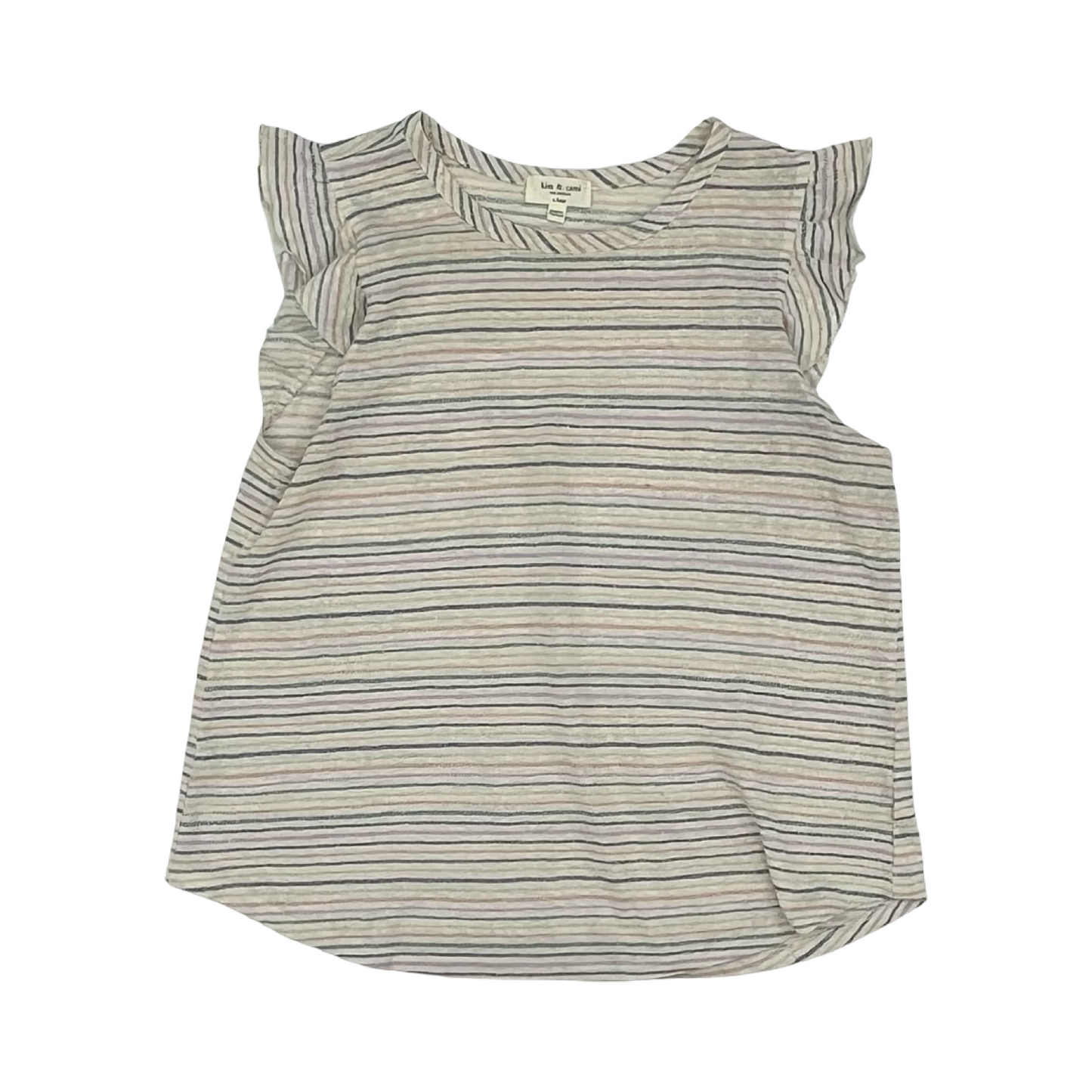 Top Ss By Kim & Cami In Striped Pattern, Size:Xl