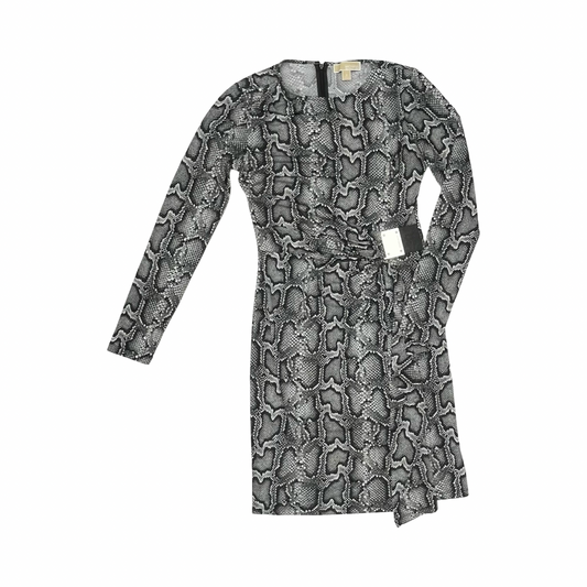 Dress Designer By Michael Kors In Snakeskin Print, Size:S