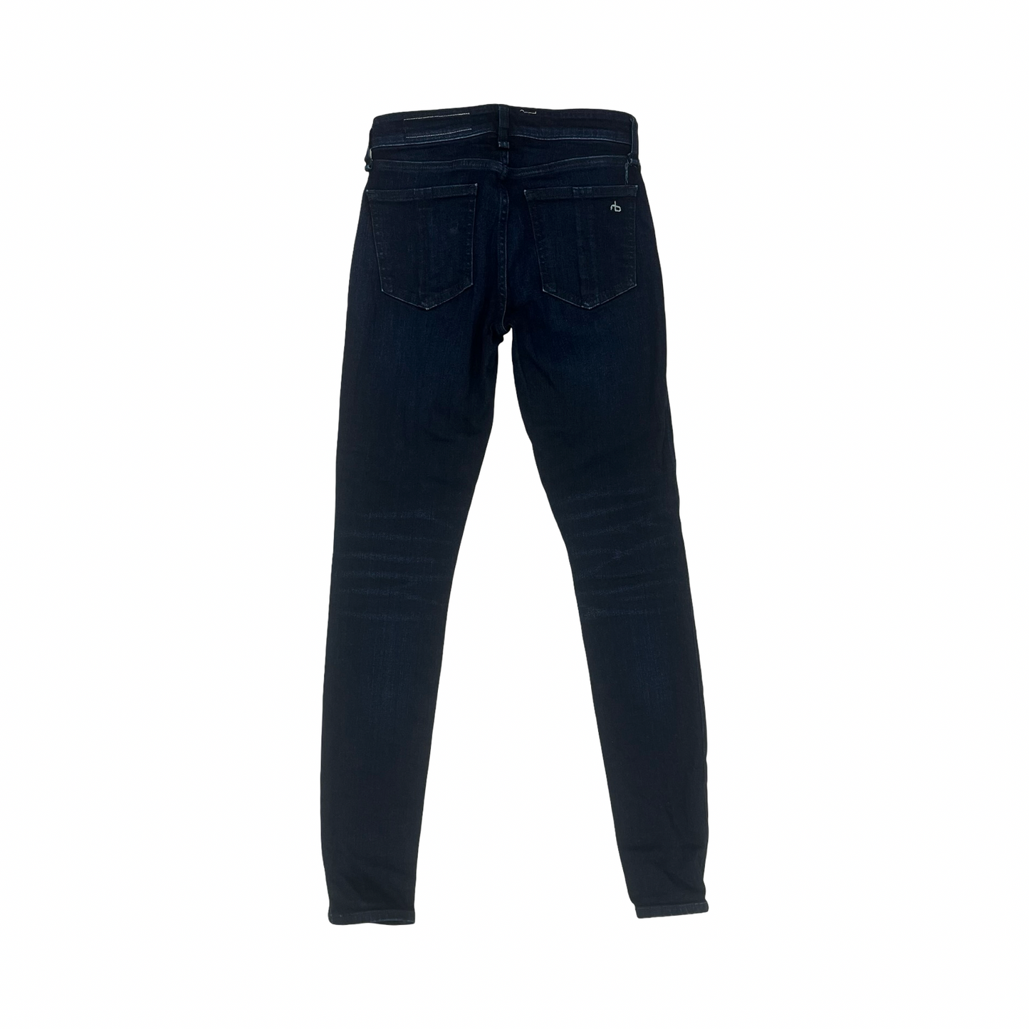 Jeans Skinny By Rag And Bone In Blue Denim, Size:0