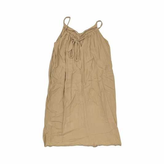 Dress Casual Midi By Old Navy In Brown, Size:2X