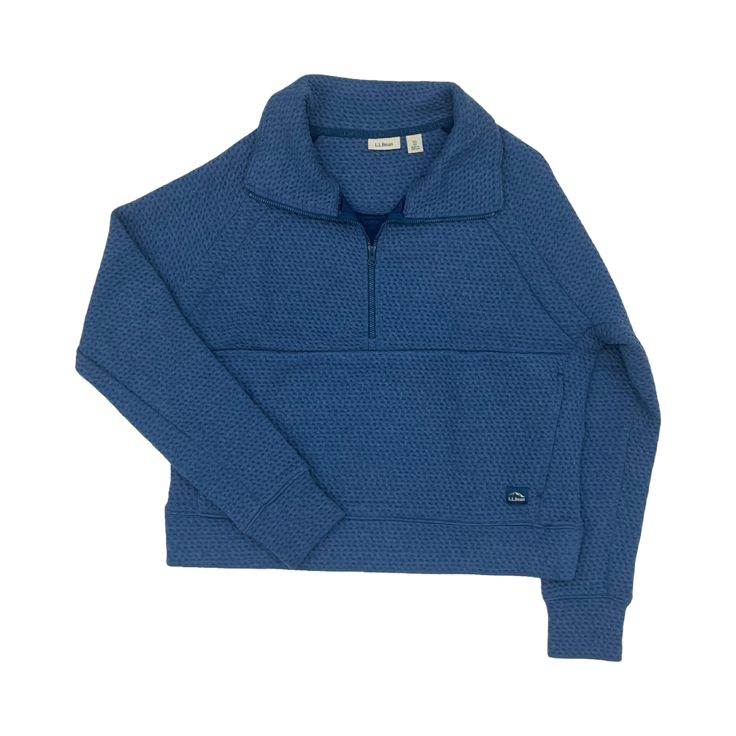 Sweatshirt Collar By L.L. Bean In Blue, Size:Xs