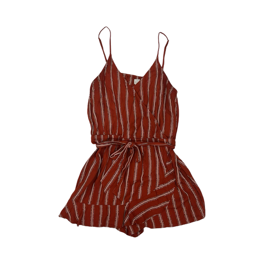 Romper By Loft In Orange, Size:M
